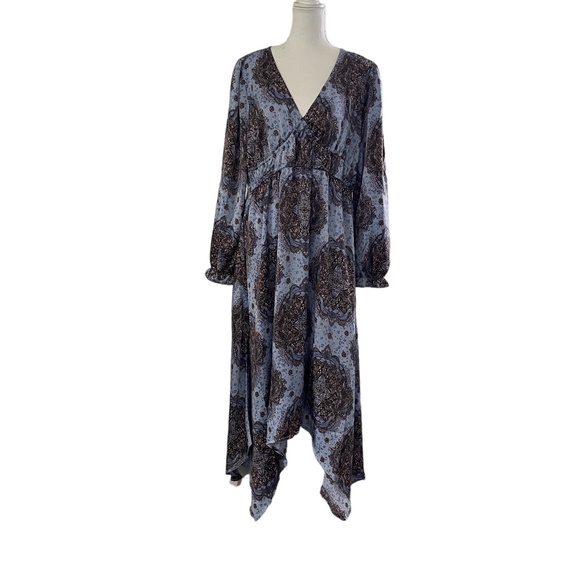 Maurices Boho Hankerchief Hem Dress ~ SIZE Large ~ NWT - Picture 1 of 6